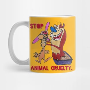 Stimpy and Ren Mug